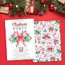 Search for secret santa party invitations Candy cane