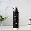Search for birthday water bottles Black