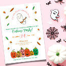 Search for toddler halloween birthday invitations Ghost