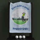 Search for funny sayings golf golf towels Simple