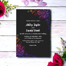 Search for neon wedding invitations Elegant