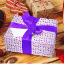 Search for purple and silver wrapping paper Snowflake
