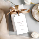 Search for invitations wedding favour tags Elegant