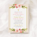 Search for blush pink and gold invitations Girl