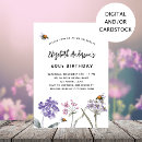 Search for purple 60th birthday invitations Violet