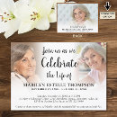 Search for memorial tribute invitations Sympathy