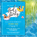 Search for swimming birthday invitations Trendy