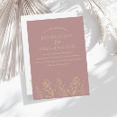 Search for golden wedding invitations Minimal