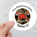 Search for fireman logo stickers Fire department
