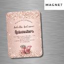 Search for glam magnets Rose gold