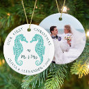 Search for seahorse christmas tree decorations Ocean