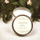 Search for ivory gold wedding stickers Thank you