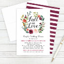 Search for fall couples shower invitations Rustic