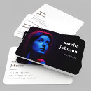 Search for singer business cards Headshot