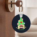 Search for gnomes rounded key rings Trendy