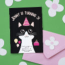 Search for black cat birthday invitations Children