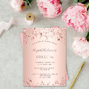 Search for rose gold sweet 16 invitations Elegant