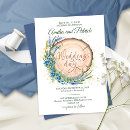 Search for blueberry wedding invitations Rustic