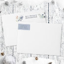Search for frosty return address labels Watercolor