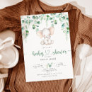Search for elephant baby boy shower invitations Gender neutral