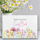 Search for baby shower guest books Pink