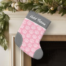 Search for pink paw prints christmas stockings Dogs