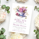 Search for lavender tea party invitations Floral