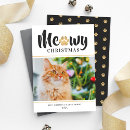 Search for funny pet photo christmas cards Cat