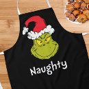 Search for how the grinch stole christmas aprons Dr seuss books