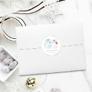 Search for baby shower gender reveal stickers Blue and pink