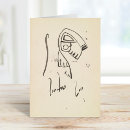 Search for sculptural cards Black and white