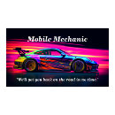 Search for mobile auto detailing business cards Mechanic