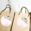 Search for pink rose baby shower stickers Floral