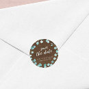 Search for teal and brown stickers Country