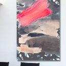 Search for grey and red canvas prints Abstract