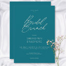 Search for peacock bridal shower invitations Classic