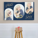 Search for navy blue graduation banners Gold