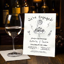 Search for wine engagement party invitations Doodle