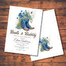 Search for texas bridal shower invitations Boots