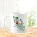Search for map mugs Watercolor