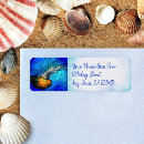 Search for jellyfish return address labels Ocean