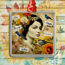 Search for bluebird christmas tree decorations Vintage