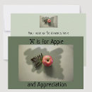 Search for apple thank you cards Green