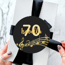 Search for black music stickers Gold