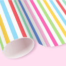 Search for rainbow stripes wrapping paper Simple