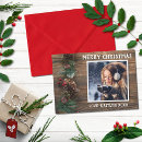 Search for rustic wood christmas cards Foliage