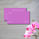 Search for orchids business cards Simple
