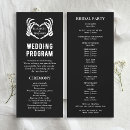 Search for 4x9 wedding programmes Gothic
