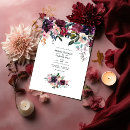 Search for bordeaux wedding invitations Bordo