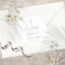 Search for silver cross stickers Baptism